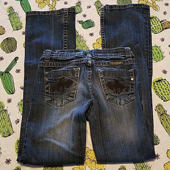 cowgirl tuff wild and wooly jeans