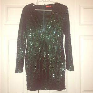 Eye catching cocktail dress!