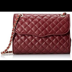 Rebecca Minkoff Quilted Affair in Burgundy