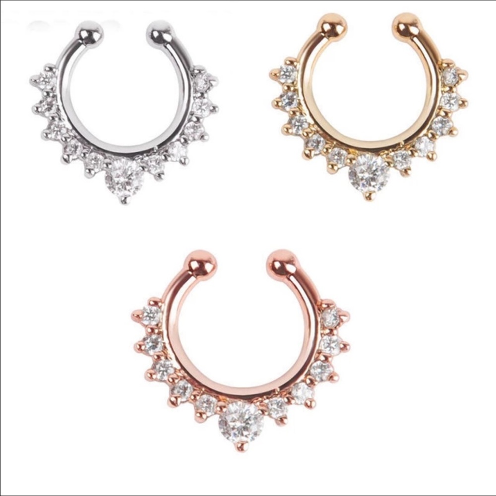 Nose rings lot of 3