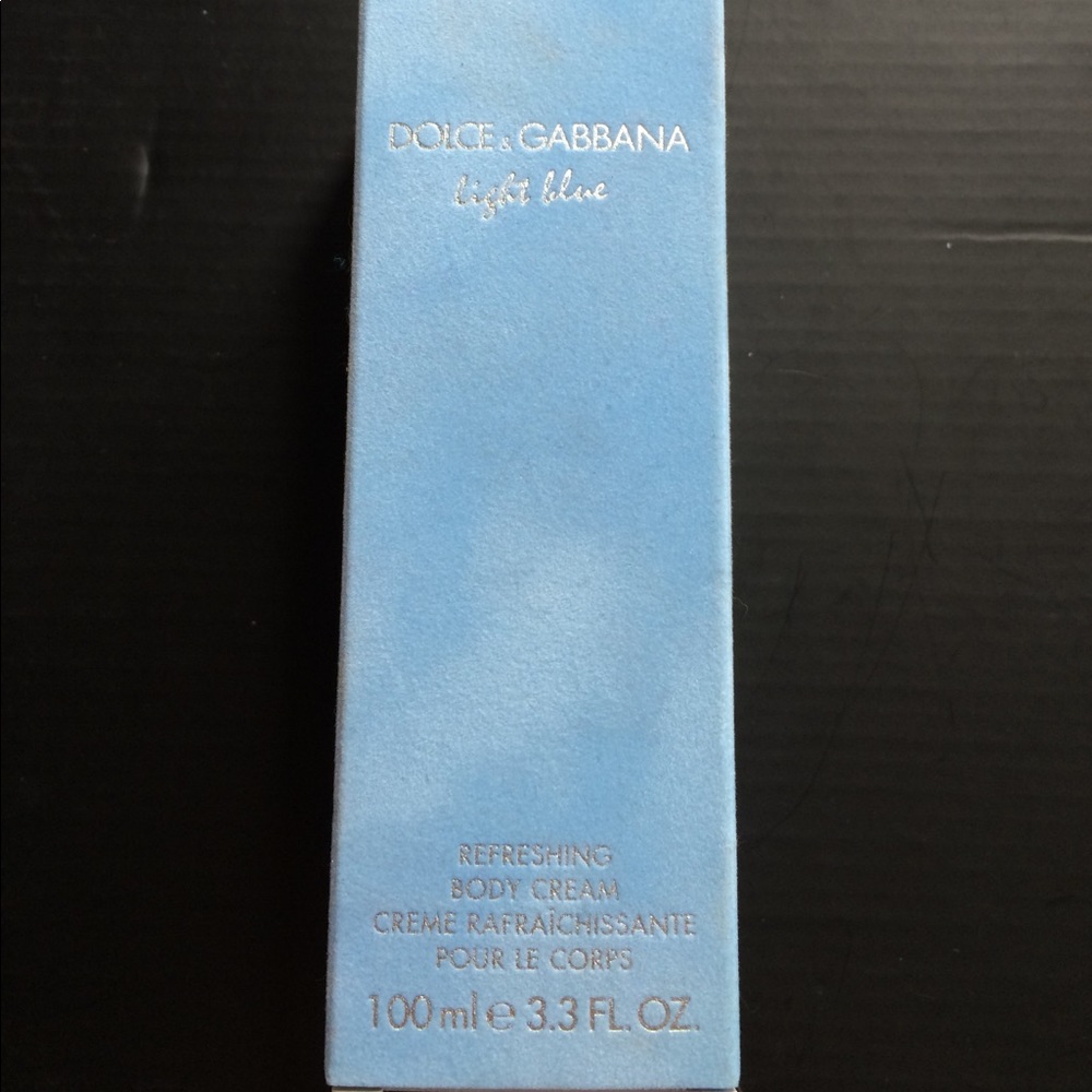 Light Blue Dulce & Gabbana lotion