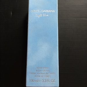 Light Blue Dulce & Gabbana lotion