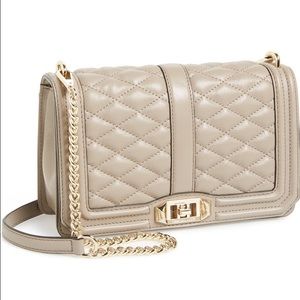 Rebecca Minkoff Love Crossbody Bag in Putty