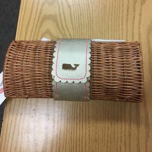 Vineyard Vines Wicker Clutch
