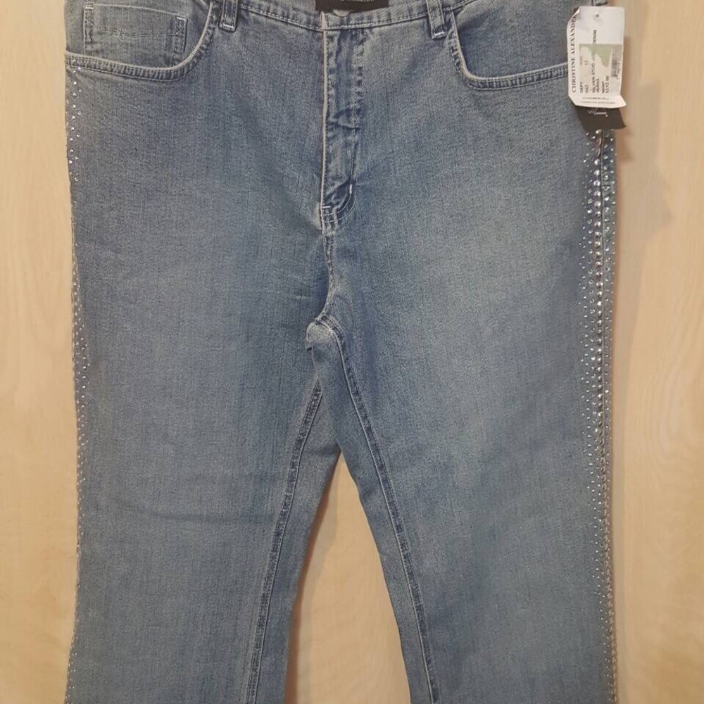 Christine Alexander Jeans made with Swarovski  cr.
