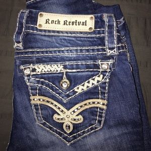Rock revival skinny jeans