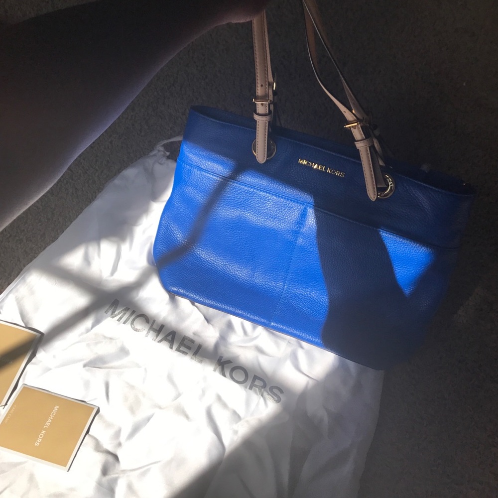 Michael Kors purse blue