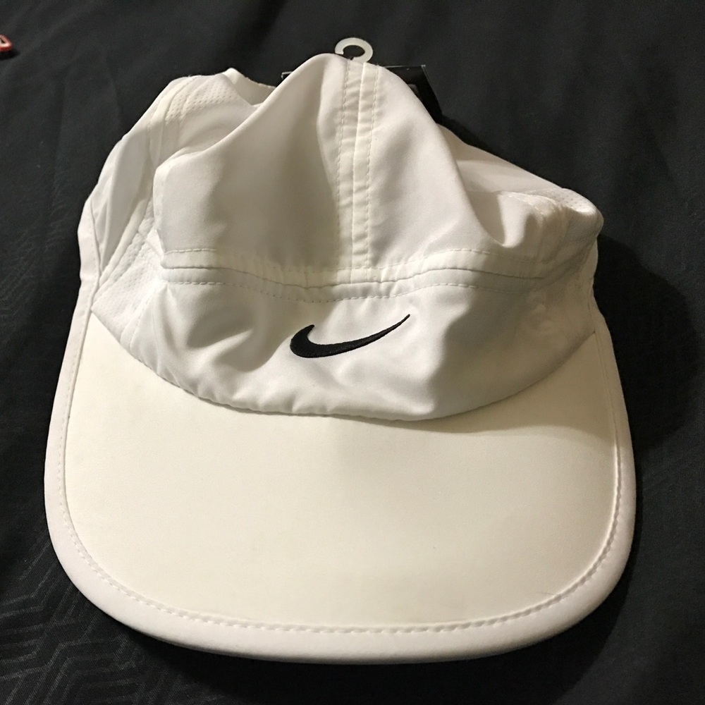 Brand new white Nike dri fit hat