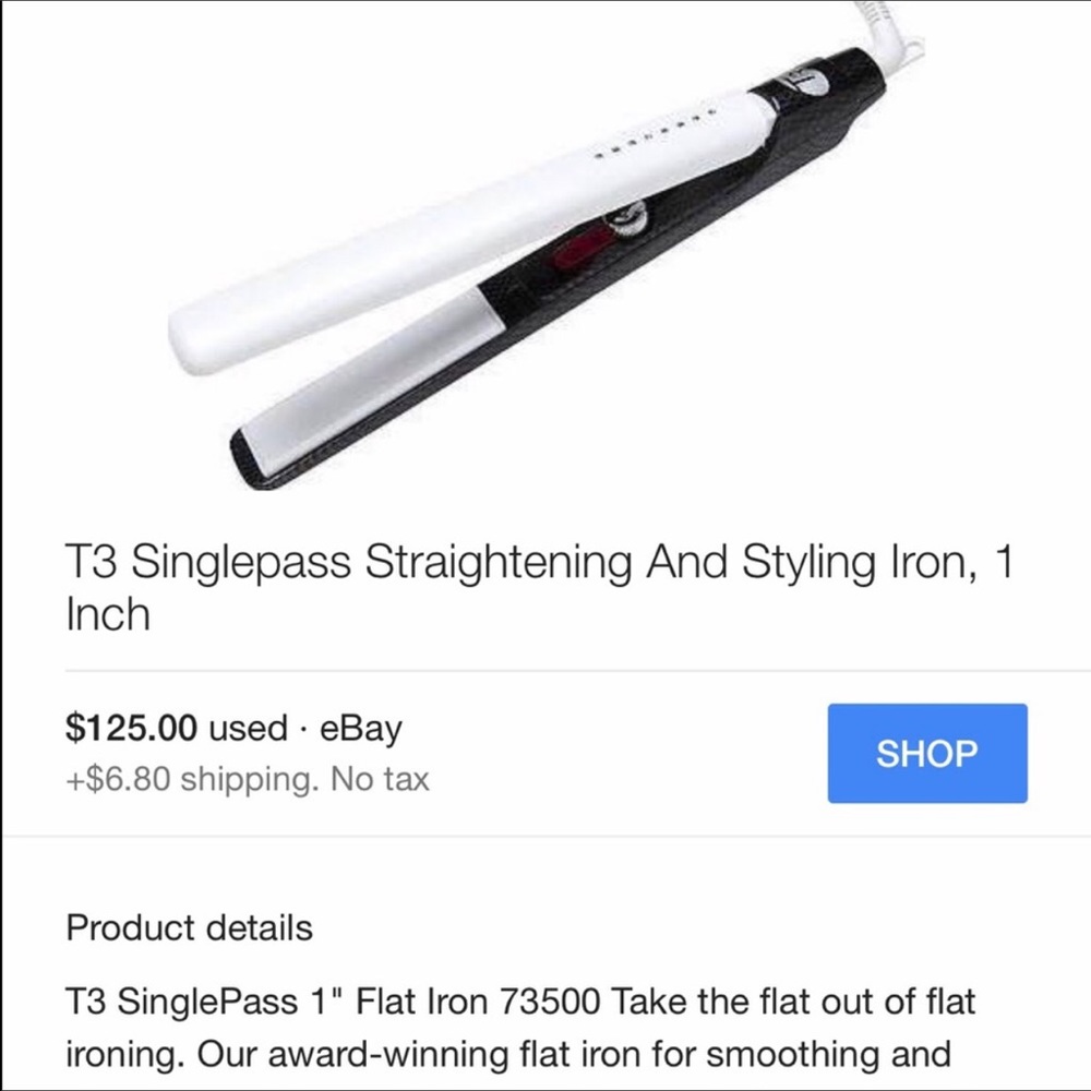 Absolutely great value for the price of T3 iron