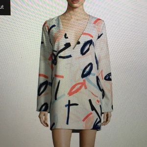 Dreamtime V-neck shift dress