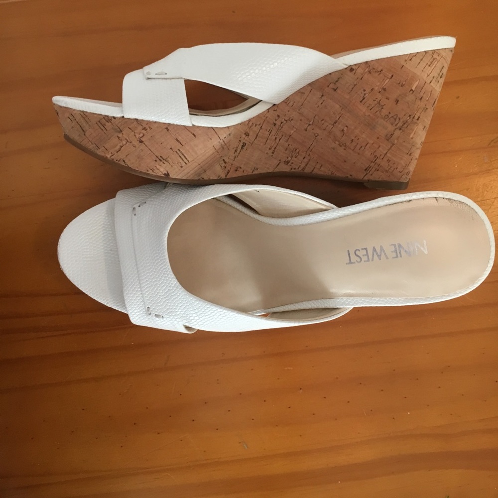 *PRICE DROP* Nine West Espadrilles - cork wedges