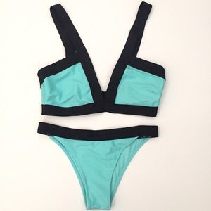 Contrast Trim Bikini