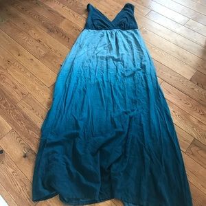 Maxi ombré maternity dress, Liz Lange