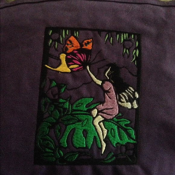 Ally Tote Bag with Fairy Embroidery - Picture 2 of 3