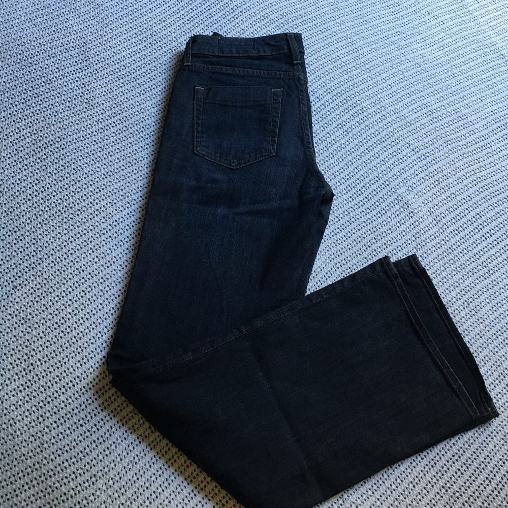 navy blue jeans