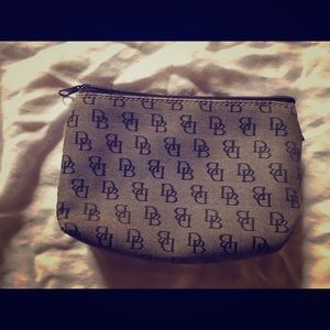 Dooney and Bourke Jacquard Cosmetics Bag