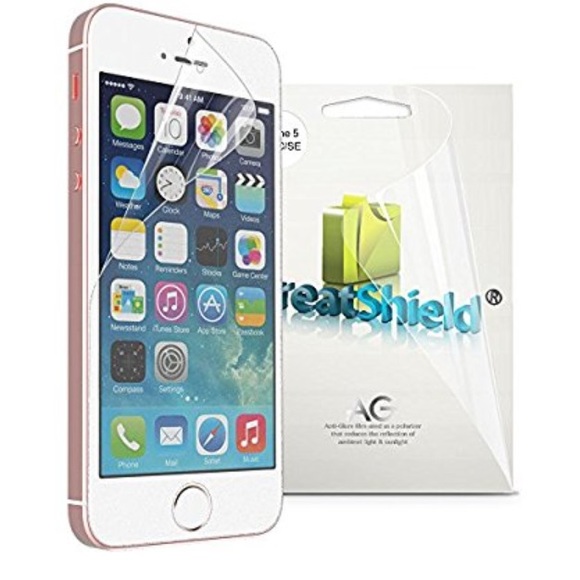 iPhone SE,5,5C Anti Glare Matte Screen Protectors - Picture 1 of 5