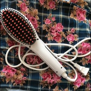 Fast Hairbrush Hair Straightener