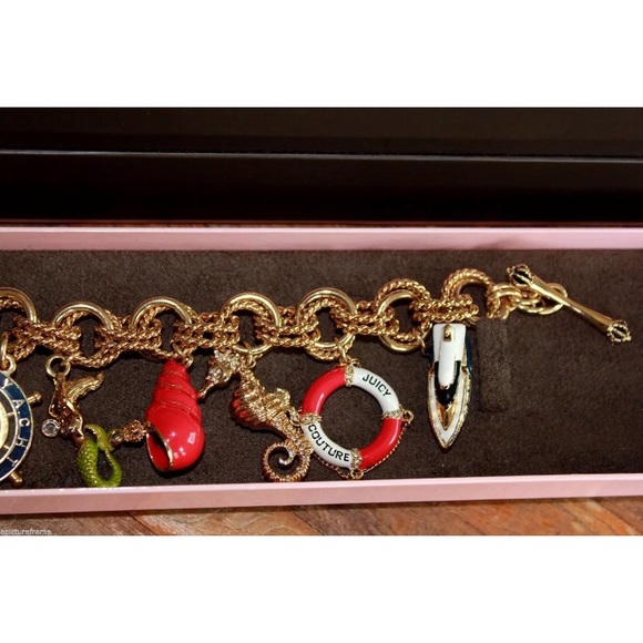 BNWT Juicy Couture Nautical Charm Bracelet / Watch - Picture 6 of 8