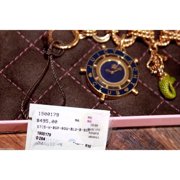 BNWT Juicy Couture Nautical Charm Bracelet / Watch - Picture 8 of 8