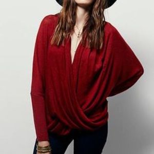 Free People Drape Sweater