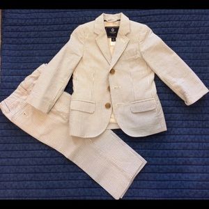 J. Crew Crew Cuts pinstripe suit