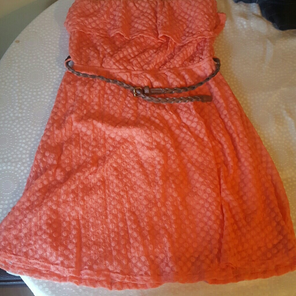 Strapless dress