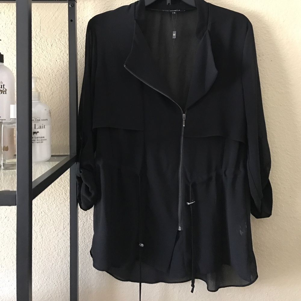 Black Sheer Jacket