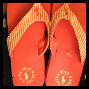 Polo flip flops