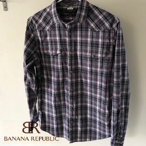 Banana Republic Dress Shirt (Plaid)