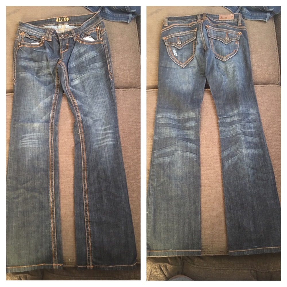Alloy boot cut jeans size 5