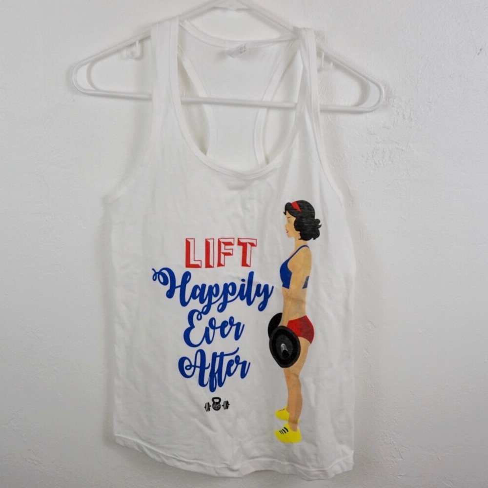 Snow White Workout Top BLACK FRIDAY SALE