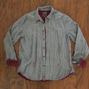 Armani exchange button up