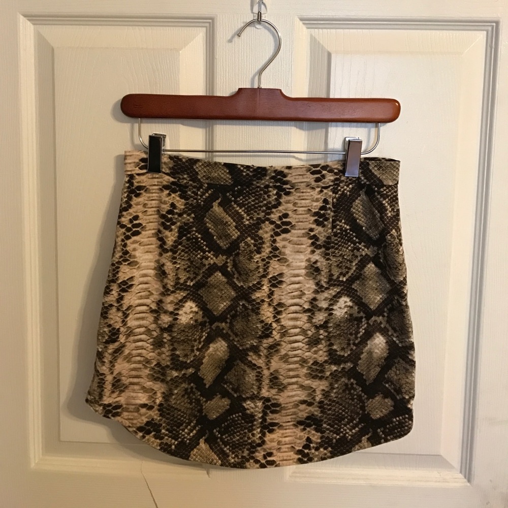 Snakeskin Skirt