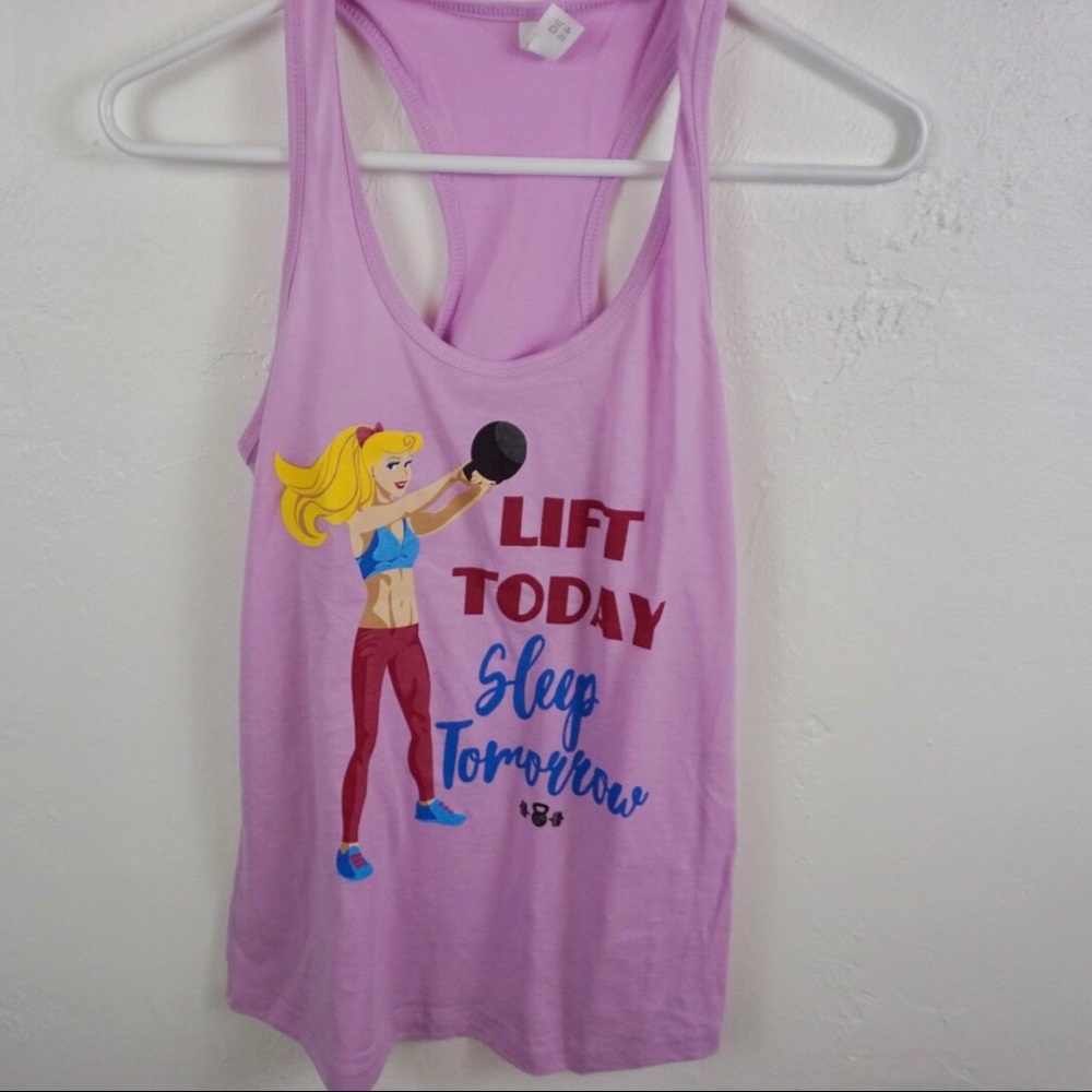 Sleeping Beauty Workout Tank