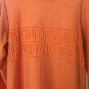 Supreme Sweaters - Supreme coral long sleeve crew neck. ⚡️ Supreme Sweaters - Supreme coral long sleeve crew neck. ⚡️