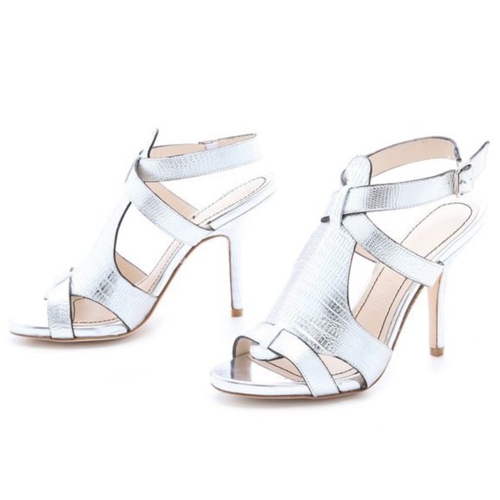 Elizabeth and James Silver Tango Heels - 8