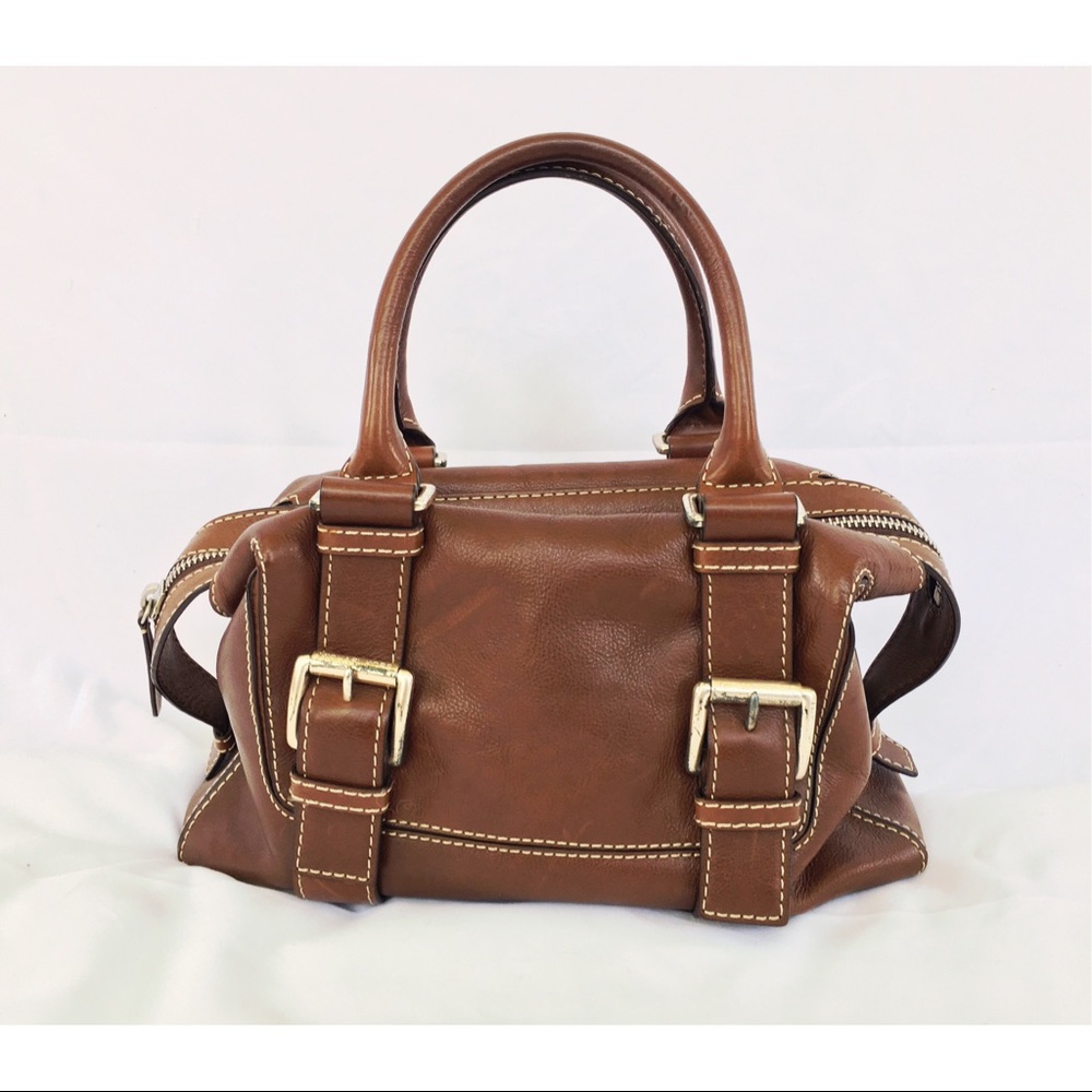 Michael Kors Brown Top Handle Bag