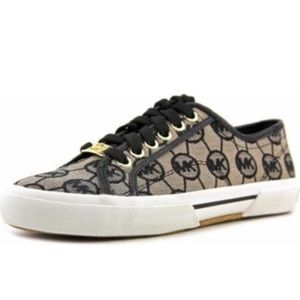 NIB Michael Kors MK Jacquard Sneaker Size 6.5