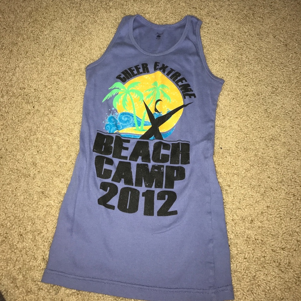 Cheer extreme tank top