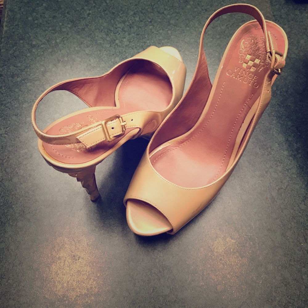 Vince Camuto Patton leather stilettos