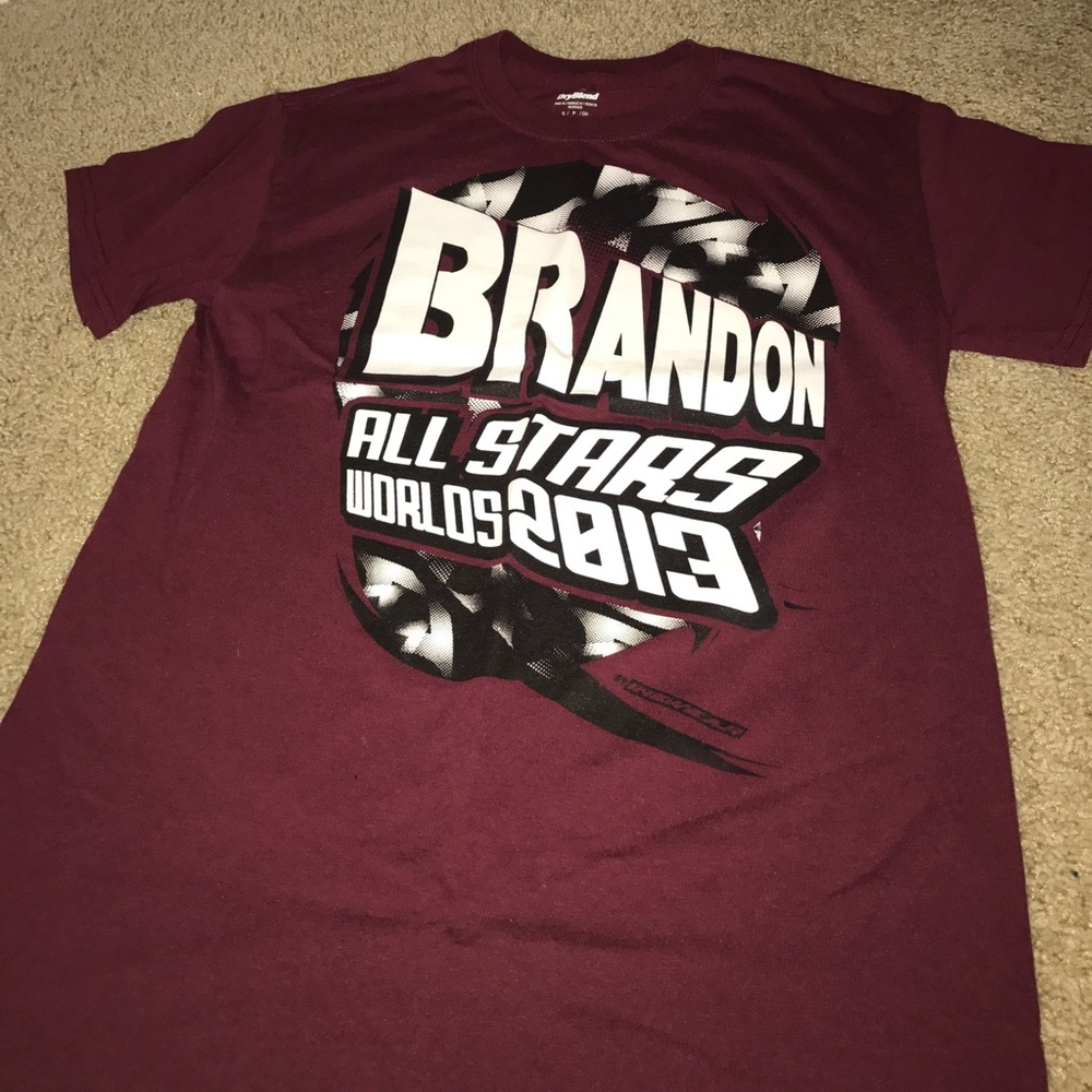 Brandon all stars worlds 2013 shirt