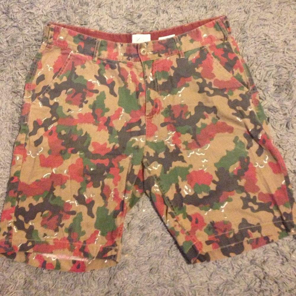 Koto slim fit camo shorts from Urban outfitters