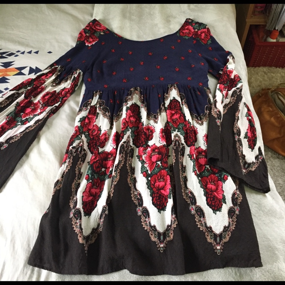 Free People Free Falling dress. Sz XS. - Picture 3 of 3