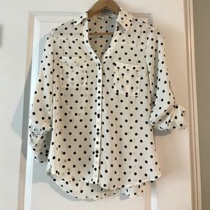 Polka dot shirt