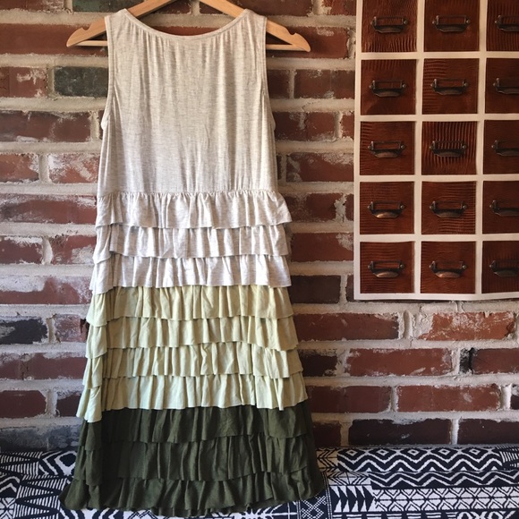 💖HOST PICK💖 Gorgeous Ruffle Ombre Spring Dress - Picture 3 of 8