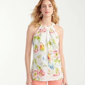 Tommy Bahama linen halter top