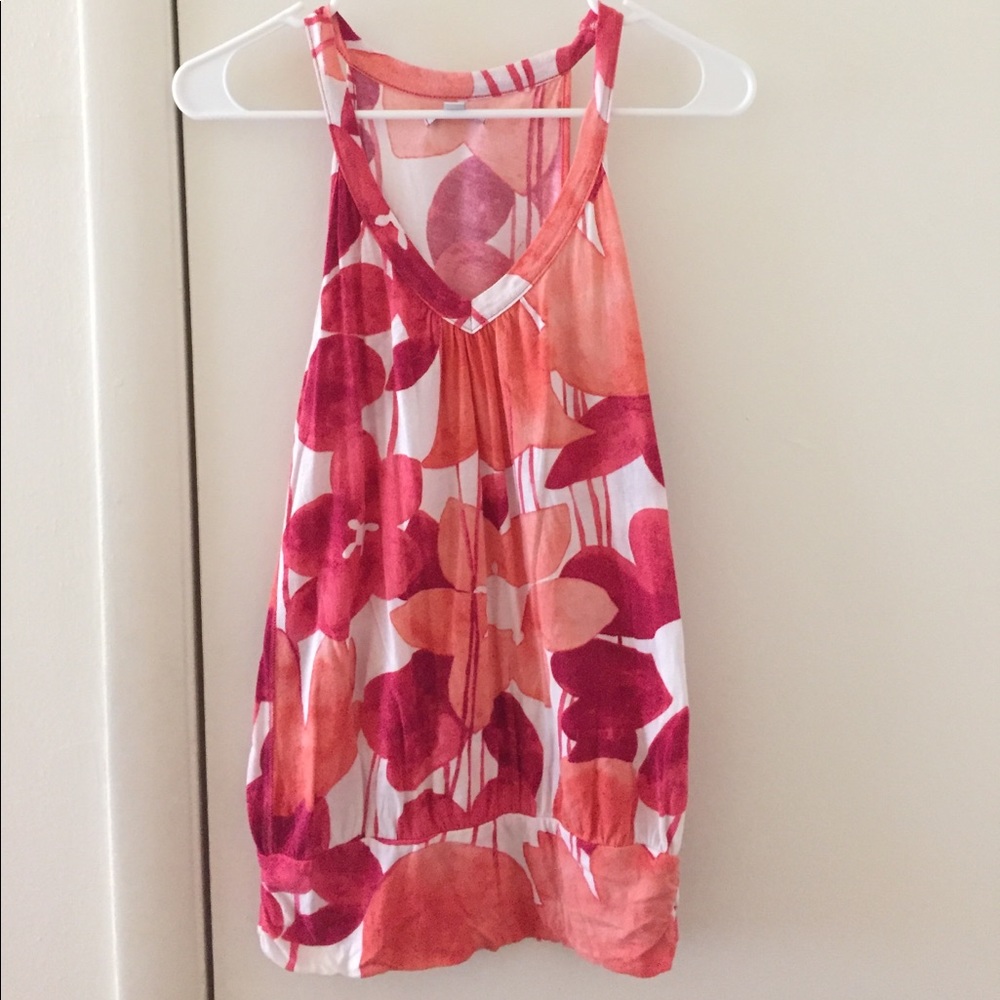 American Eagle sleeveless floral top
