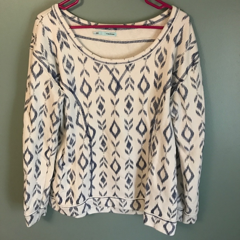 Maurice's tribal sweater