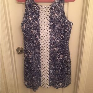 Blue lily Pulitzer target shift dress